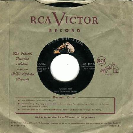 Presley, Elvis - Hound Dog / Don't Be Cruel Record
