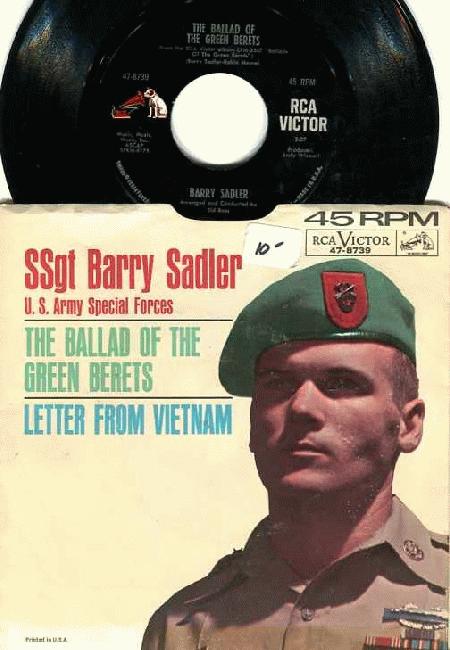 Sadler, Barry - Ballad Of The Green Berets / Letter From Vietnam Album