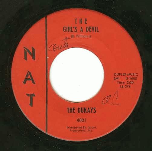 Dukays, The - I Feel Good All Over / I Never Knew Dukays, The - I Feel Good All Over / I Never Knew