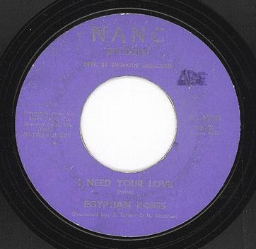 Egyptian Kings - I Need Your Love / Give Me Your Love