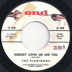 Flamingos - Nobody Loves Me Like You / You Me And The Sea Record