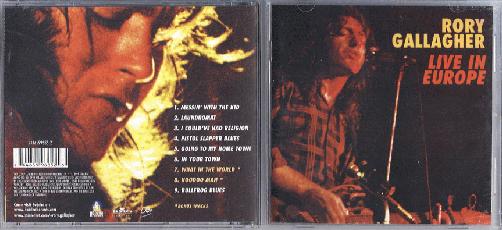 Gallagher, Rory - Live In Europe
