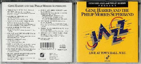 Harris, Gene + Philip Morris Superband - Live At Town Hall, Nyc