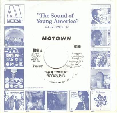 Jackson 5 - Maybe Tomorrow EP