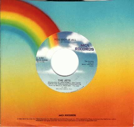 Jets - You Got It All / Burn The Candle Album