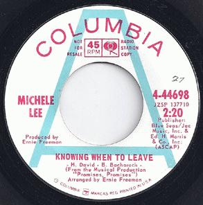 Lee, Michelle - Knowing When To Leave / Look Of Love