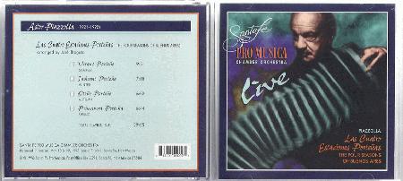 Piazzolla, Astor - Las Cuatro Estaciones Portenas Live