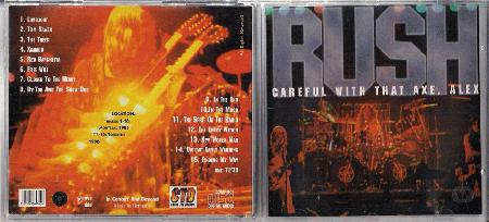 Rush - Careful With That Axe, Alex