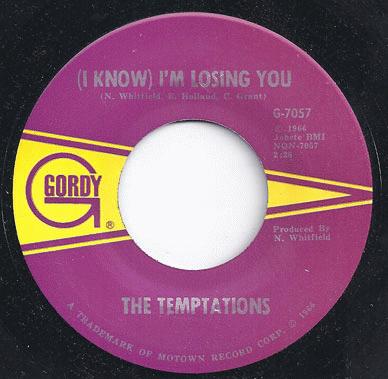 I'm Losing You / I Couldn't Cry If I Wanted To - Temptations