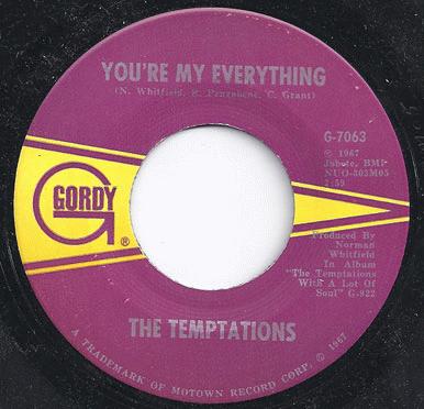 Temptations - I'm Losing You / I Couldn't Cry If I Wanted To