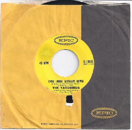 Yardbirds - Over Under Sideways Down / Jeff's Boogie