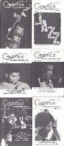 Various Authors Cadence Magazine Volume 1 1976 6 Issues BOOKS