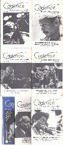 Various Authors Cadence Magazine Volume 2 1976 - 77 7 Issues BOOKS